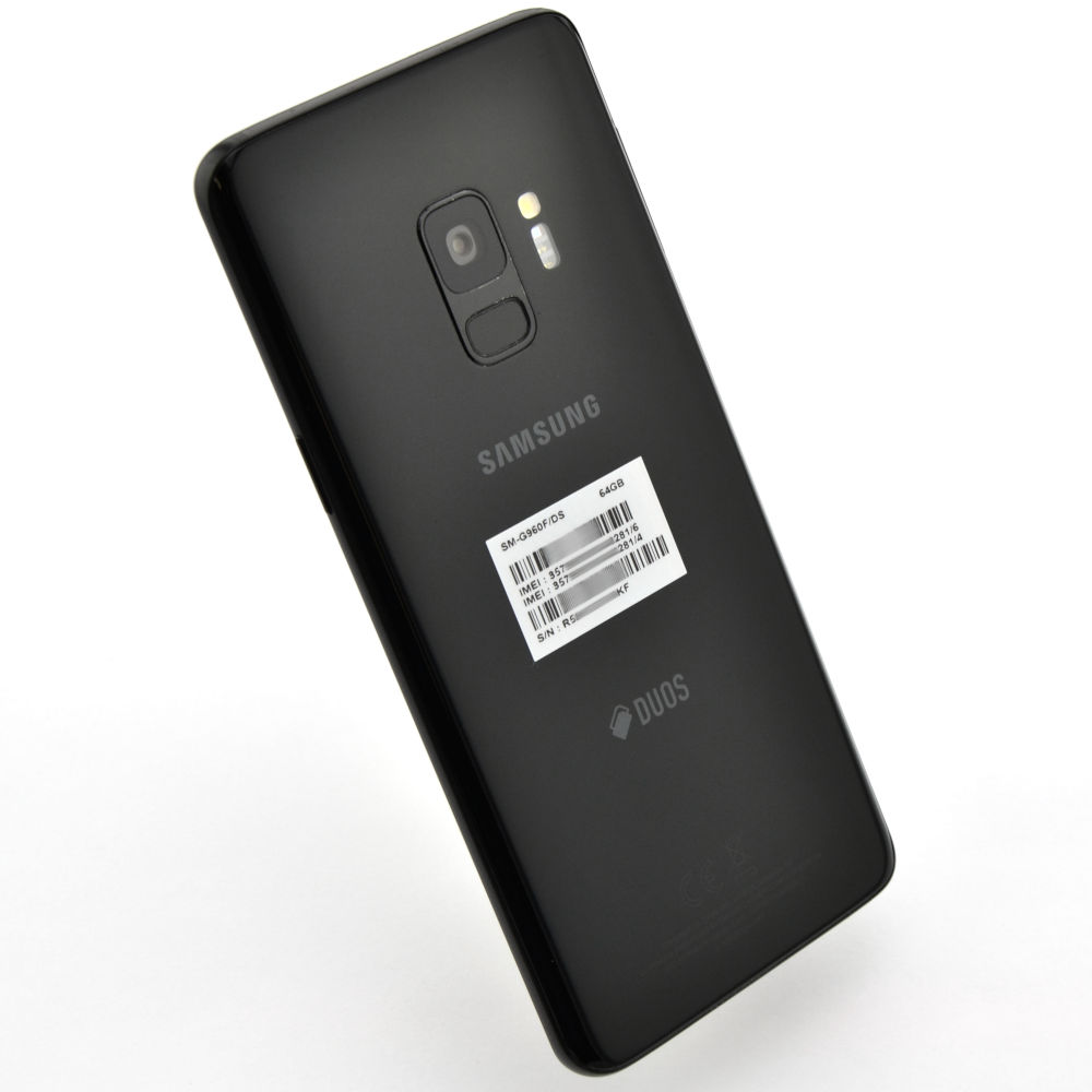 Samsung Galaxy S9 64GB Dual SIM Svart - BEG - OKEJ SKICK - OLÅST