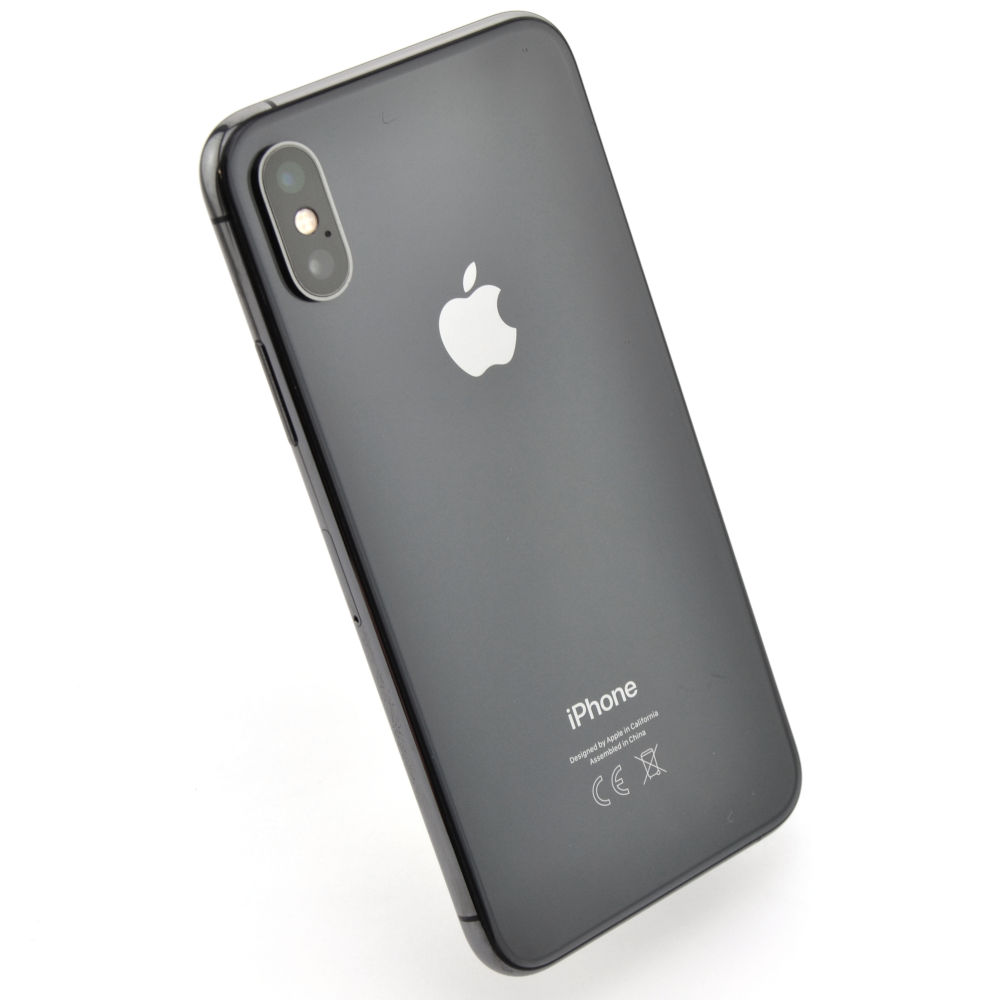 Apple iPhone XS 64GB Space Gray - BEGAGNAD - OKEJ SKICK - OLÅST