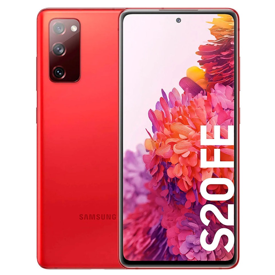 Samsung Galaxy S20 FE 128GB Dual SIM Röd - BEGAGNAD - GOTT SKICK - OLÅST