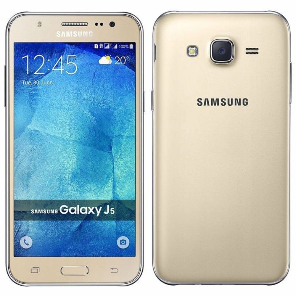 Samsung Galaxy J5 8GB Guld - BEGAGNAD - GOTT SKICK - OLÅST