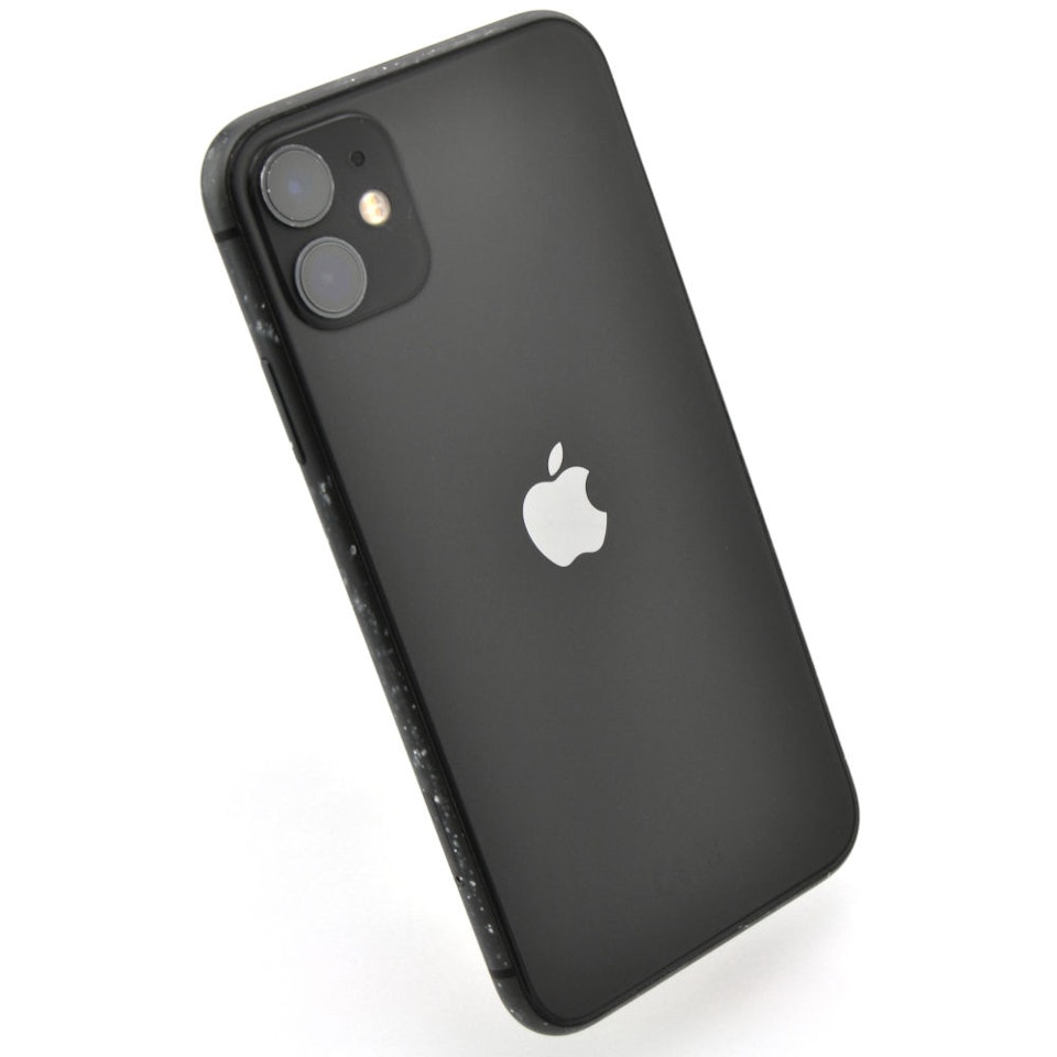 Apple iPhone 11 64GB Svart - BEGAGNAD - OKEJ SKICK - OLÅST