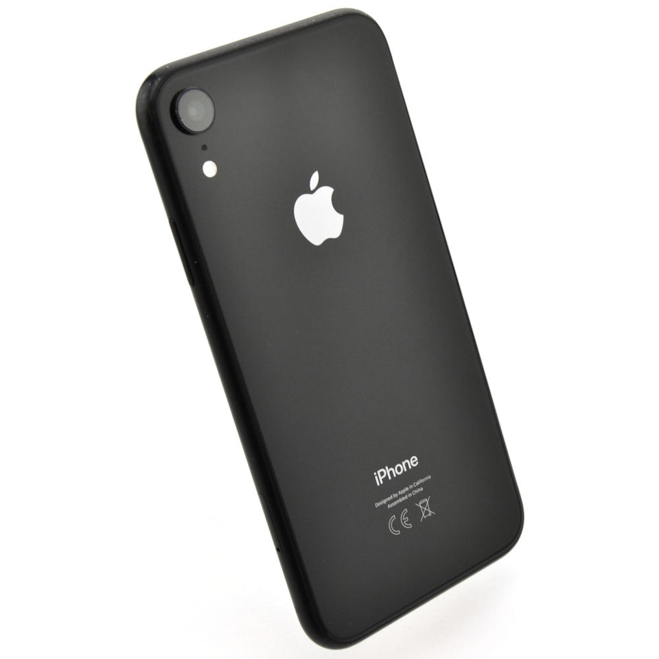 Apple iPhone XR 128GB Svart - BEGAGNAD - GOTT SKICK - OLÅST