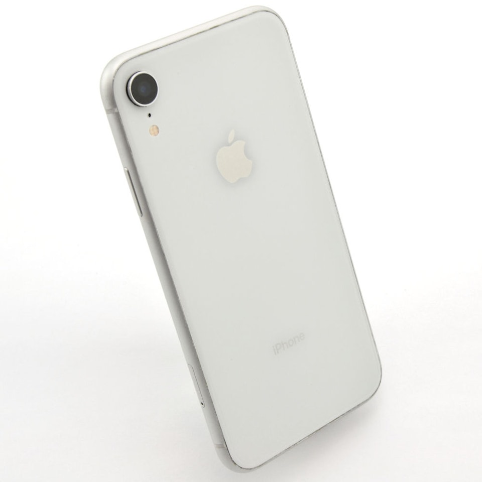 Apple iPhone XR 64GB Vit - BEGAGNAD - GOTT SKICK - OLÅST