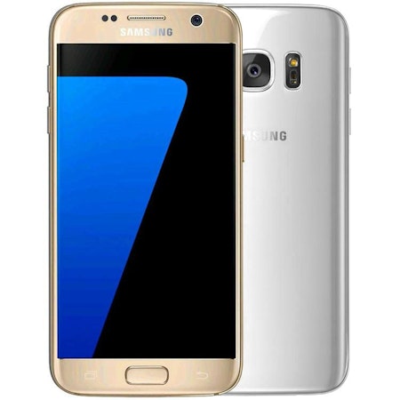 Samsung Galaxy S7 32GB Guld/Vit - BEGAGNAD - GOTT SKICK - OLÅST