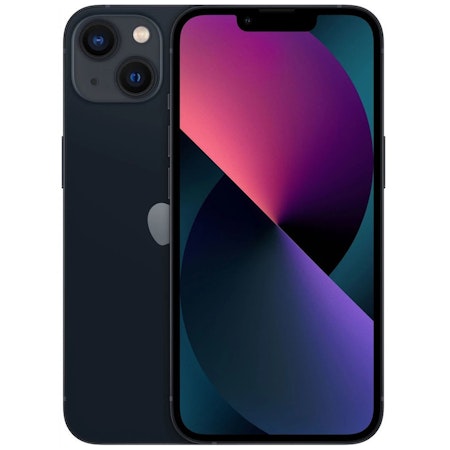 Apple iPhone 13 128GB Svart - BEGAGNAD - GOTT SKICK - OLÅST