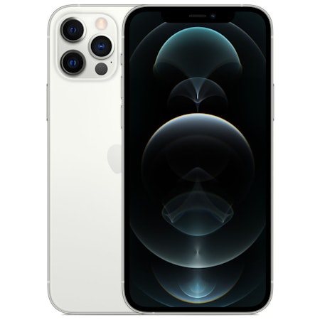 Apple iPhone 12 Pro 128GB Silver - BEGAGNAD - GOTT SKICK - OLÅST