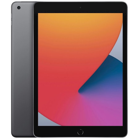 Apple iPad 8:e Gen 10.2" (2020) 32GB Wi-Fi Space Grey - BEGAGNAD - GOTT SKICK