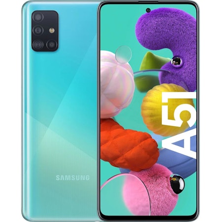 Samsung Galaxy A51 128GB Dual SIM Blå - BEGAGNAD - GOTT SKICK - OLÅST