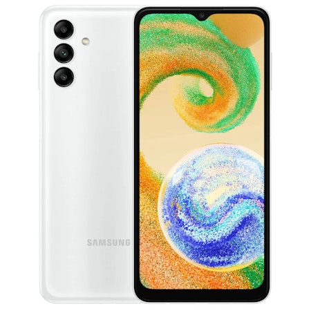 Samsung Galaxy A04s 32GB Dual SIM Vit - BEGAGNAD - GOTT SKICK - OLÅST