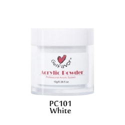 Akrylpulver - White PC101 - Vit