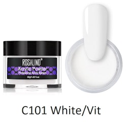 Akrylpulver - White/Vit C101 - 30 ml