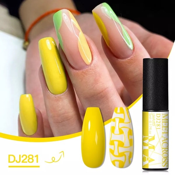 Gellack Decor - D281 Yellow - 5ml