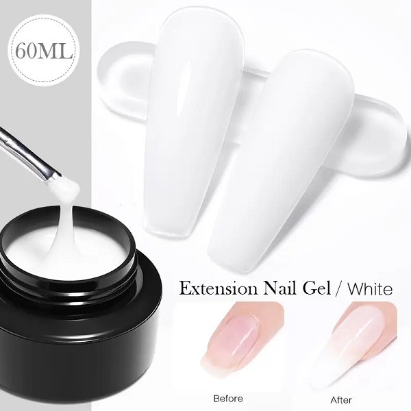 Extension Gel - White - 60ml