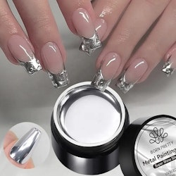 Metal Mirror Silver Gel - Burk 5ml