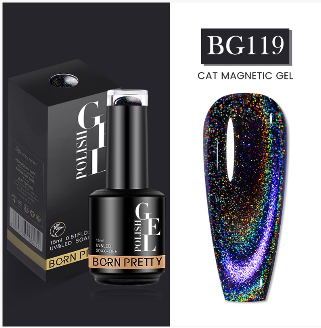 Gellack Cat Magnetic Gel- BG119 - 15ml