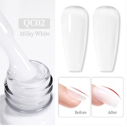 Quick Building Gel - Milky White- 10 ml