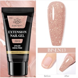 Polygel - 13 Nude Sparkling- 60ml