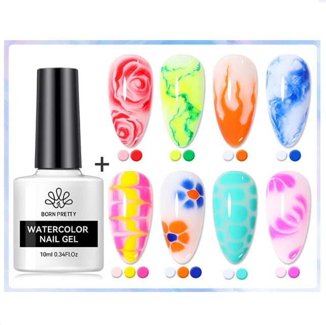 Gellack Vattenfärg Transparent - 10ml