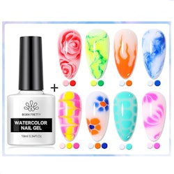 Gellack Vattenfärg Transparent - 10ml