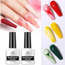 Gellack Vattenfärg Transparent - 10ml
