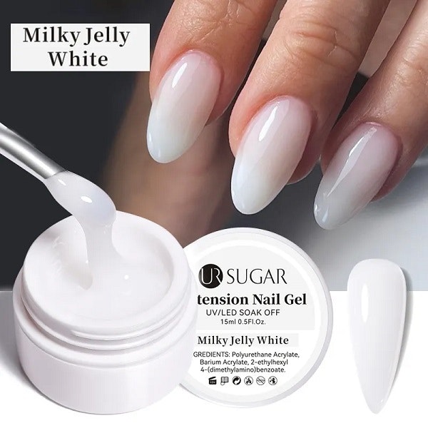 Extension Gel - Milky Jelly White - 15 ml