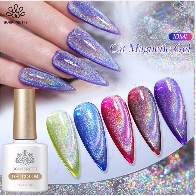 Gellack Laser Holo Cat Magnetic -10ml