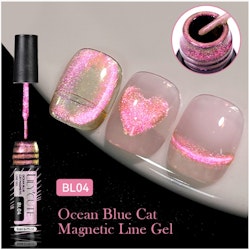 Ocean Cat Magnetic Liner Pink - 5ml