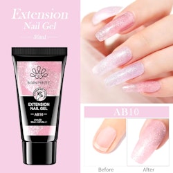 Polygel - Pink Shimmer AB10 - 30 ml