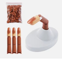 Övningsfinger med tippar