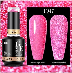 Gellack - Reflective Glitter Disco TF47 - 15 ml Hema Free