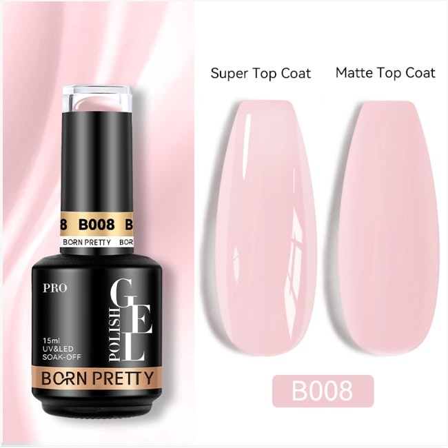 Quick Building Gel - Light Pink B008 -15ml Hema Free