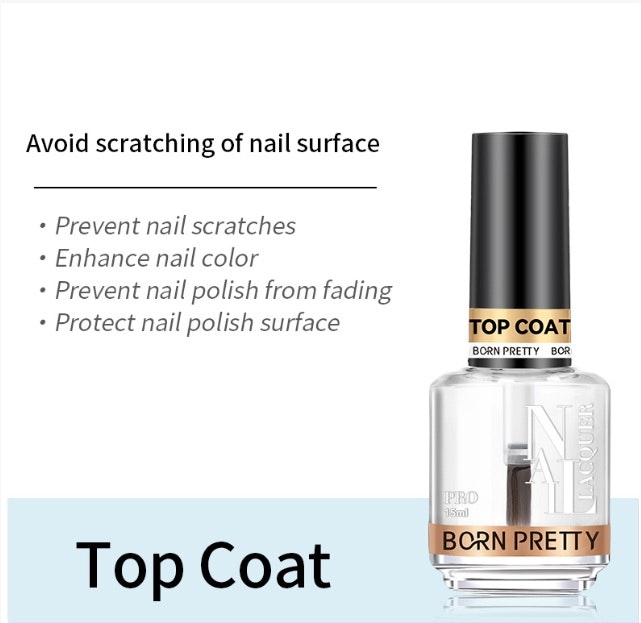 Nagellack - Base & Top - 15ml