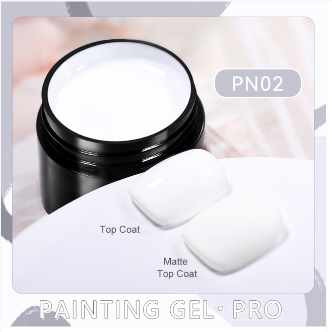 Gellack - PN02 Vit - Burk 5ml