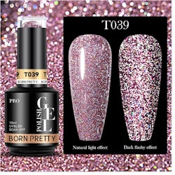 Gellack - Reflective Glitter Disco TF39 - 15 ml Hema Free