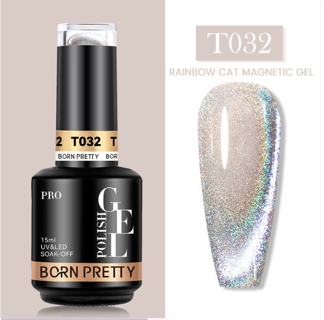 Gellack Rainbow Cat Magnetic Gel- T032 - 15ml