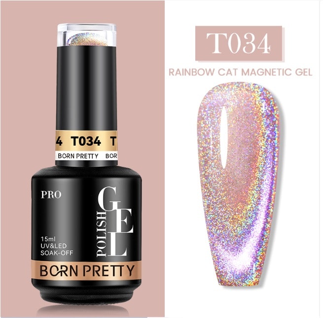 Gellack Rainbow Cat Magnetic Gel- T034 - 15ml