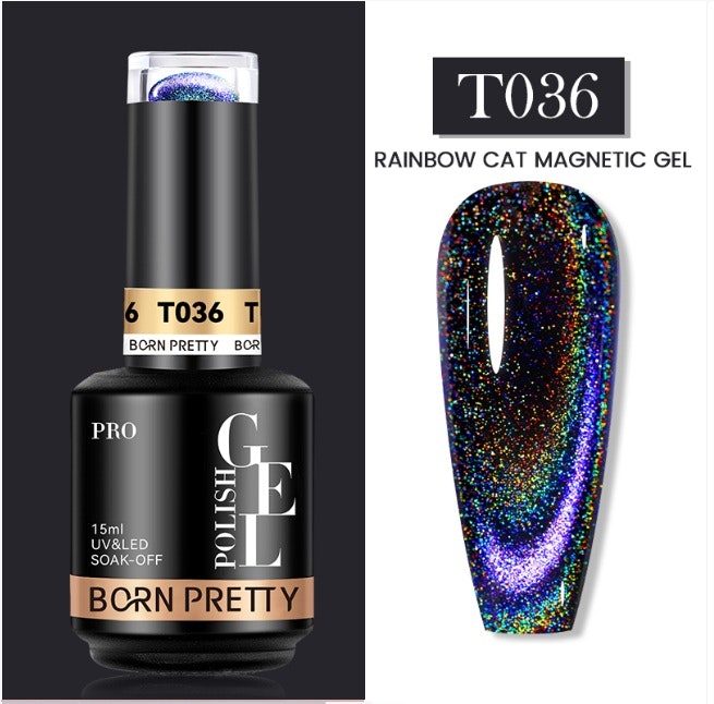 Gellack Rainbow Cat Magnetic Gel- T036 - 15ml