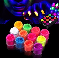 Neon Powders - 12 färger
