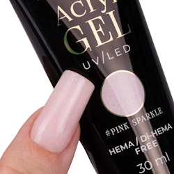 Polygel - Pink Sparkle - 30 ml Hema Free