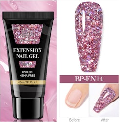 Polygel - 14 Puprle Sparkle - 60ml