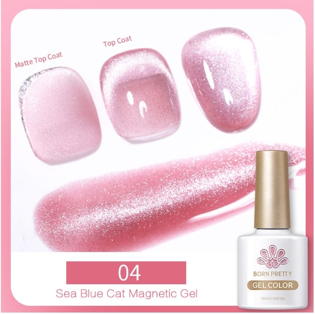 Sea Blue Cat Magnetic Gel 04- 10ml