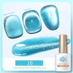 Sea Blue Cat Magnetic Gel 16- 10ml