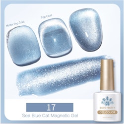 Sea Blue Cat Magnetic Gel 17- 10ml