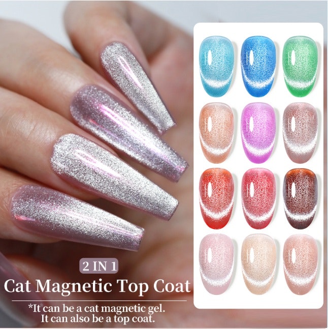 Gellack Cat Magnetic Top Coat -7ml