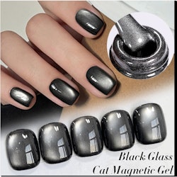 Black Glass Cat Magnetic Gel Nail 01 - 10ml
