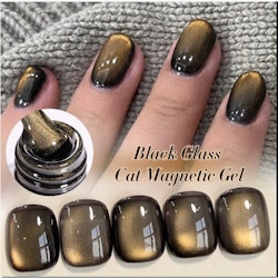 Black Glass Cat Magnetic Gel Nail 02 - 10ml