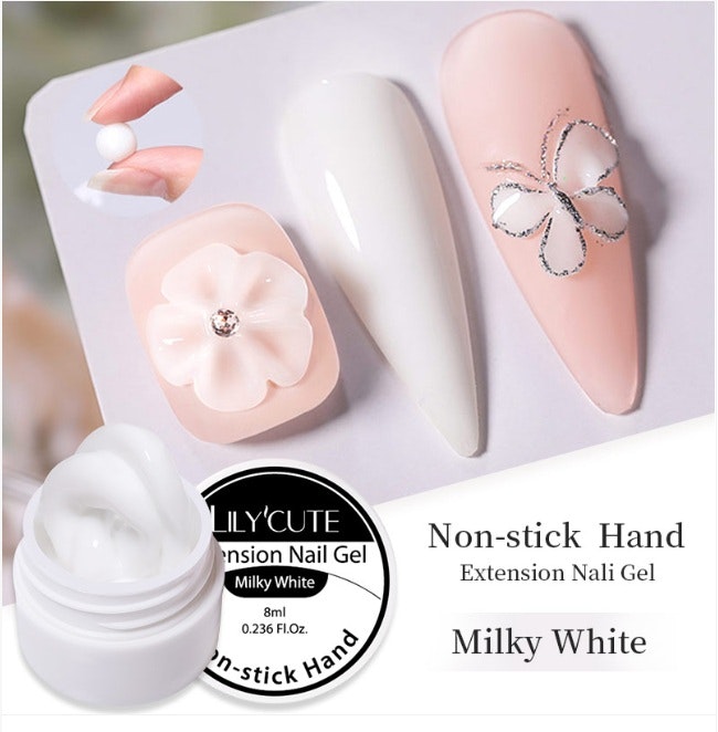 Non Stick Gel - Milky White 8 ml