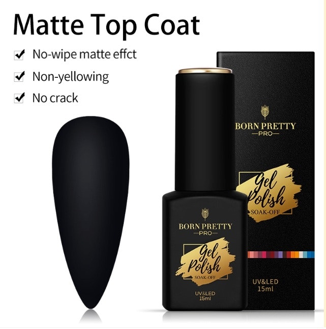 Matte Top Coat 15ml