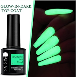 Gellack - Top Coat Glow in the Dark - 7.5 ml