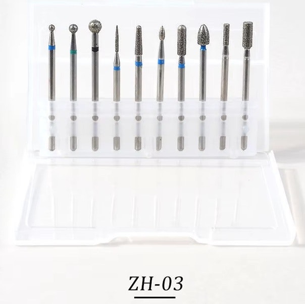 10 pcs Drillbits - Nagelband